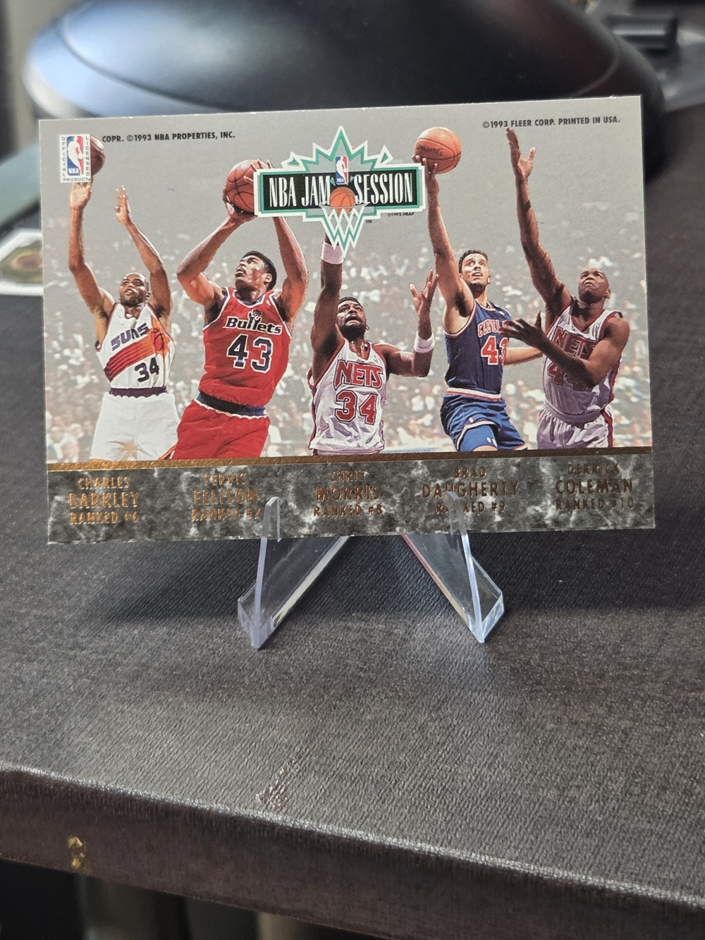 1993 Fleer NBA Jam Session Basketball Card - Multi Player